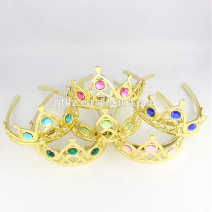 Europe and America Hot Selling Frozen Princess Imperial crown snow queen Imperial crown for girls