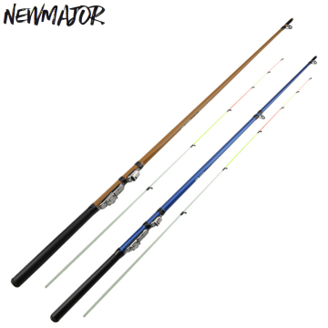 NEWMAJOR High Carbon Raft Fishing Rod - 1.5m/1.8m/2.1m, 2 Sections for River, Lake, Stream