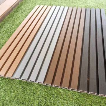 Outdoor WPC Wall Panel Wood Plastic Composite Cladding Board
