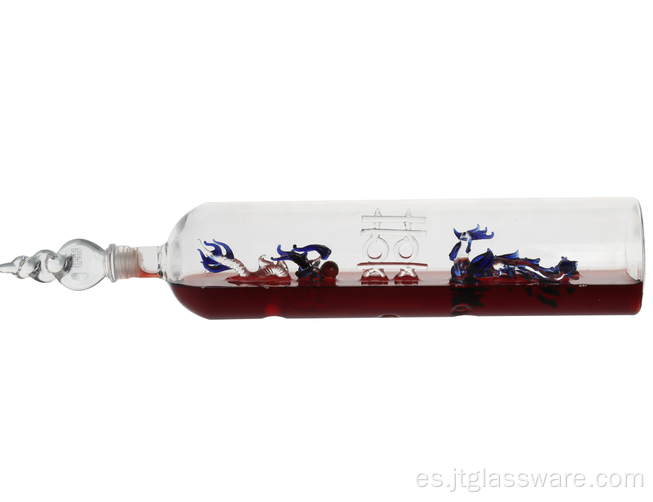 Botellas de licor de vidrio botella de vidrio de vodka