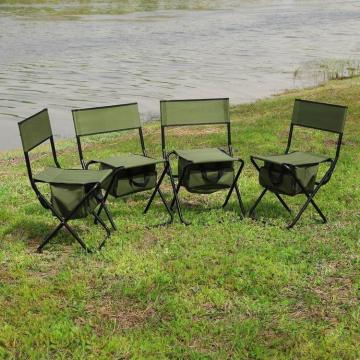 MORE DESIGN Waterproof Portable Lightweight Hiking Travel Outdoor Beach Camping Folding Fishing Chair