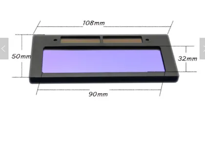 Mascara de soldar caretas para soldar Ecoweld welders visor welding mask eagle lente para mscara de solda azul