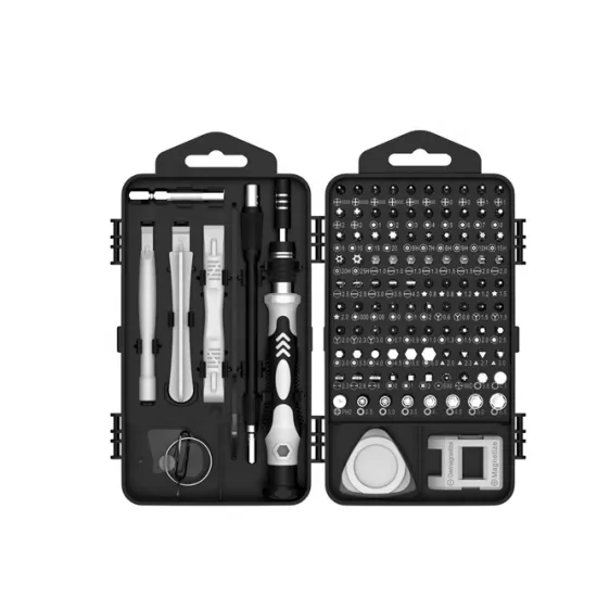 Professional Mini Precision Screwdriver Set: 117, 118, and 115 in 1 Multi-Function Cordless Repair Tools