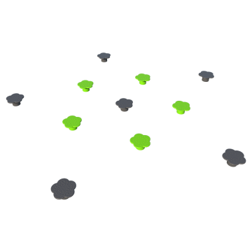 Слива Blossom Stump Park Gym Equipment