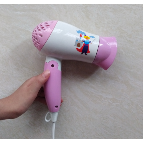 Pretty Cartoon Pattern Kids Like Electric Hairdryer