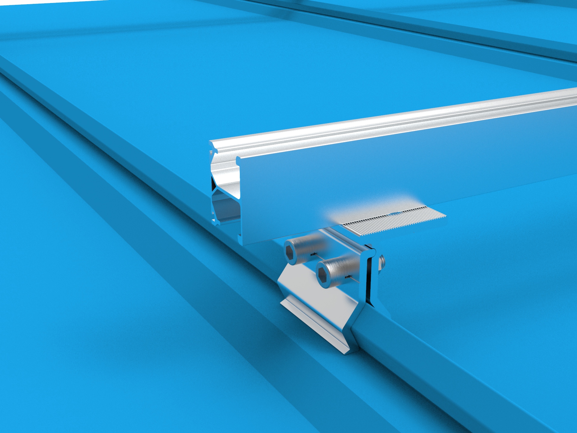 Solar Angle Roof Aluminum Clamp