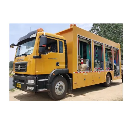 Sinotruk Deka Large Flow Drainage Emergency Vehicles: 4000, 5000, and 6000 Cubic Meters