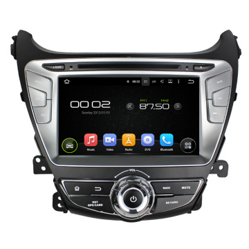 Quad core Hyundai Elantra 2014 Android 7.1 car dvd