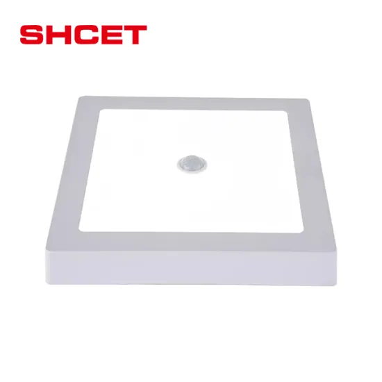 Smart LED Panel Light with 3D PIR Infrared Motion Sensor and Microwave Detection