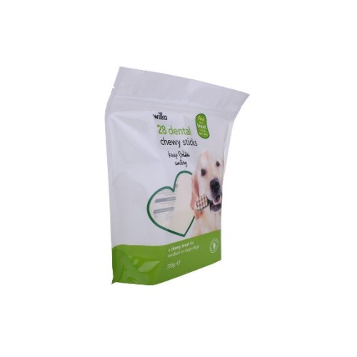 Recycled Plastic Pet Treats Food Grade Printed Doypouch