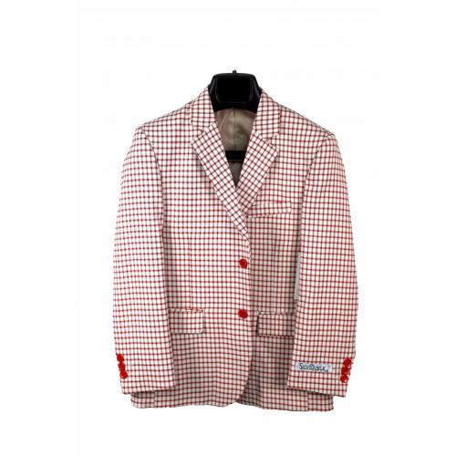 Senaste modedesign Plaid pojkar blazer