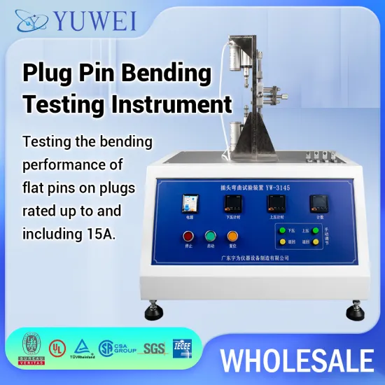 AS3112-1 Figure 2.8 Plug Pin Bending Testing Instrument Bending Performance of Flat Pins