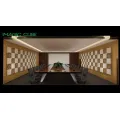 Audio room sound proof wooden diffuser