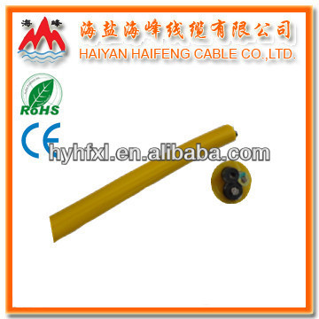 2.5mm flexible 3-core electrical round wire/cable