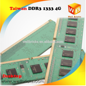 Alibaba export hot selling full compatible desktop memoria ram ddr3 4gb 1333Mhz bulk