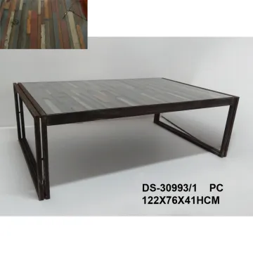 Farmhouse Furniture Industrial Solid Wood Coffee Table