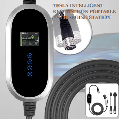 J1772 Electric Vehicle Portable Level 2 EV Charger - Tesla Mobile EV Charging Station