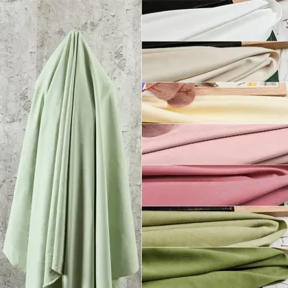 Spring and Autumn Shirts, Soft Velvet, Casual Pants, Dresses, and Clothing Fabrics