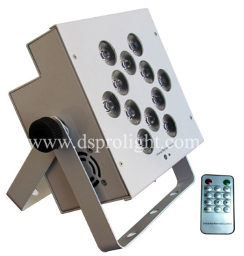 12PCS 15W RGBWA DMX Wireless Battery LED PAR Can 64 Uplighting