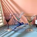 Martini Glass Cocktail Glases σετ με μοναδικό στέλεχος