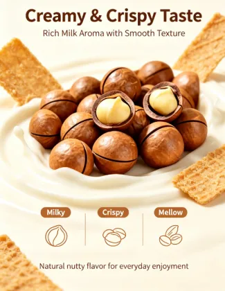 Premium Roasted Macadamia Bulk Snack Nuts