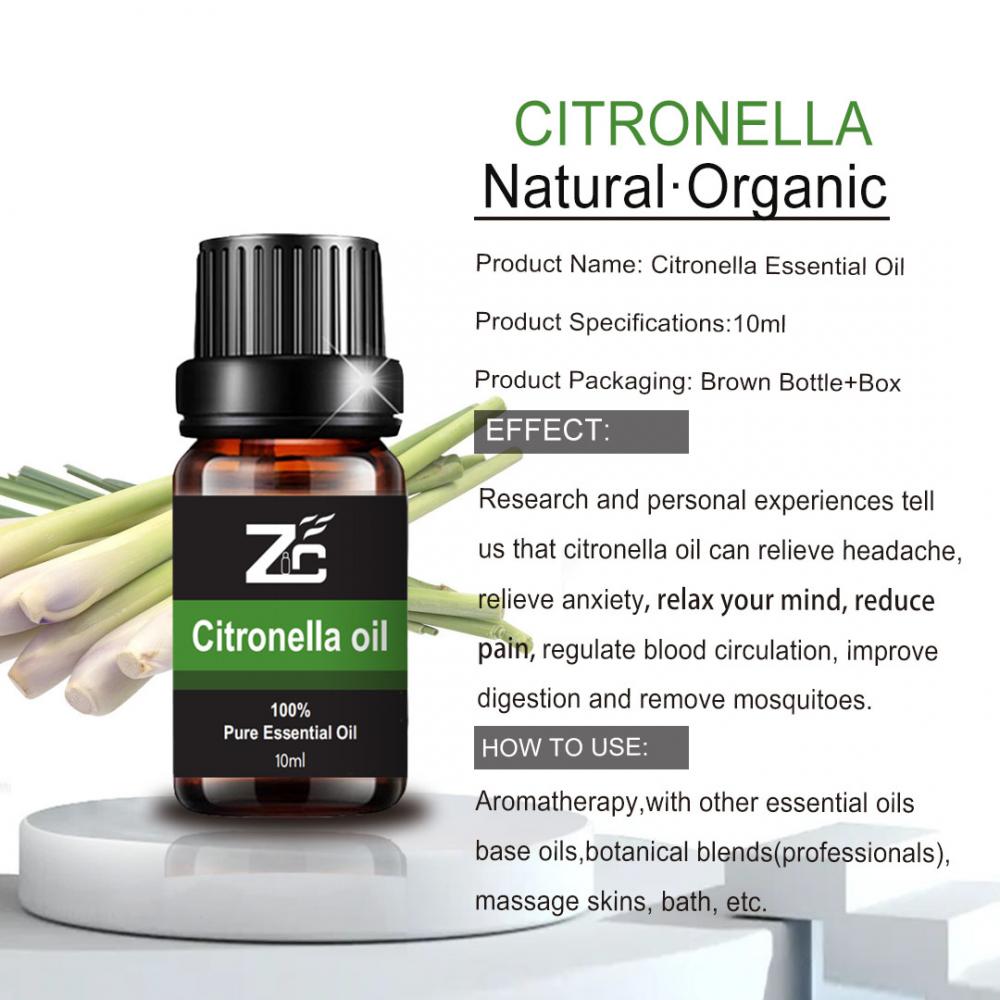 Wholesale Diffuser Citronella Oil for Mosquito Repellent