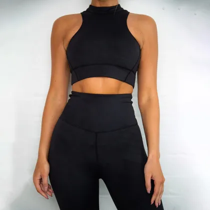 Bright Fluorescent Color Ladies Sportswear Women Gym Wear