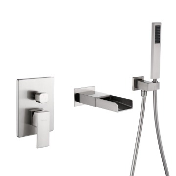European Style Wall-Mounted Bathtub Faucet and Shower Set - Factory Direct Sale