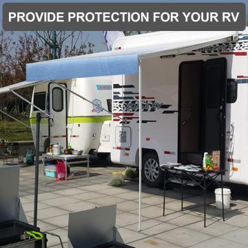 RV Awning Fabric Replacement Waterproof Vinyl Shade Screen