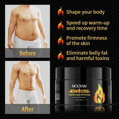 Private LOGO Slimming Cream: Burn Fat for Waist, Leg, and Body Weight Loss
