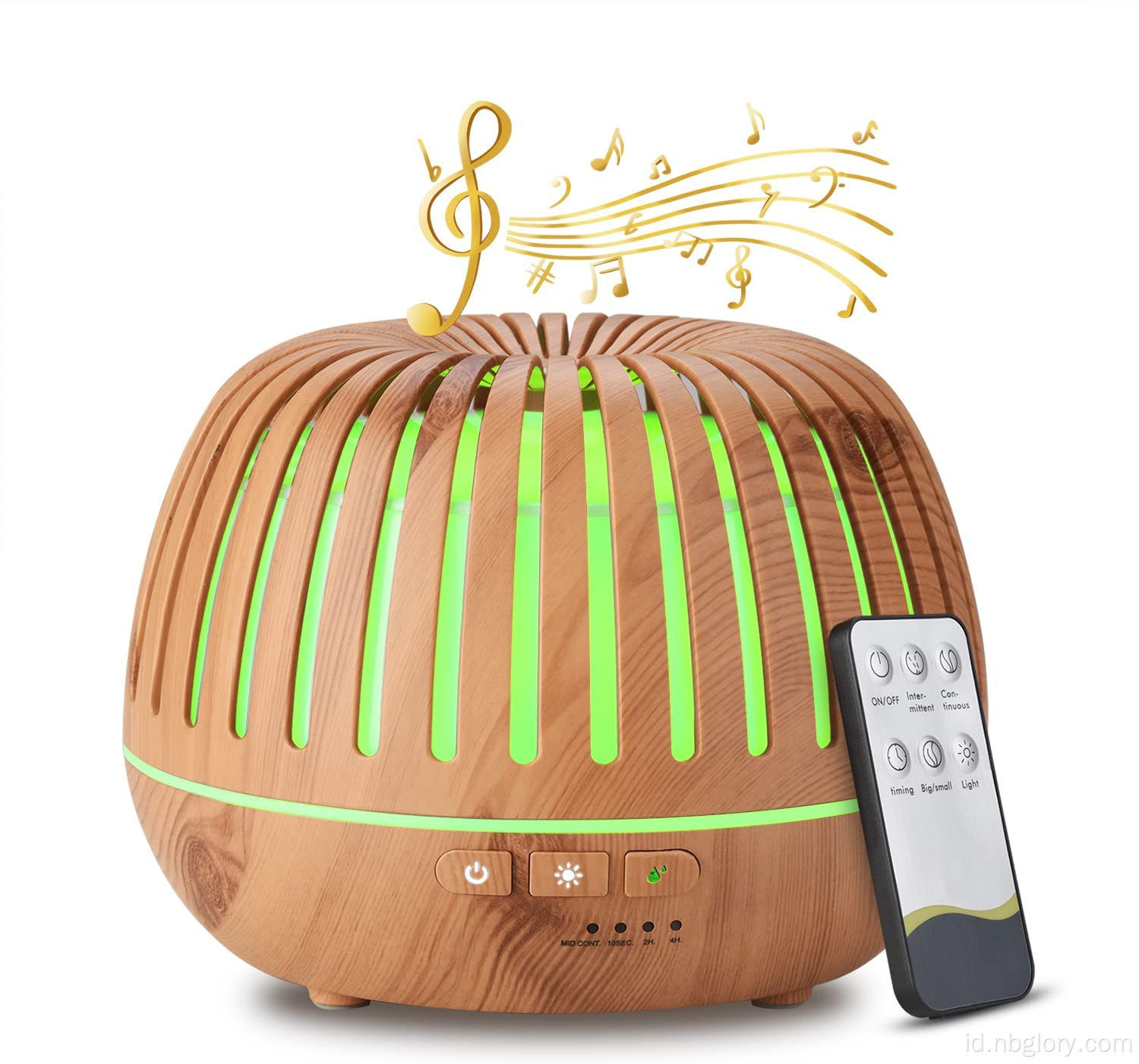 Aroma minyak esensial diffuser diffuser aroma berongga kayu