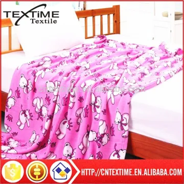 100% polyester fabric printed micro velvet fabric for beding