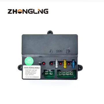 Engine Control Module, Electric Module Protection Unit EIM630-465: 12V Replacement Part for Diesel Generators