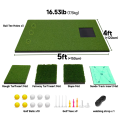 Estera modular para golpear golf de césped múltiple