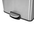 Rectangular Modern Stainless Steel Pedal Garbage Bin