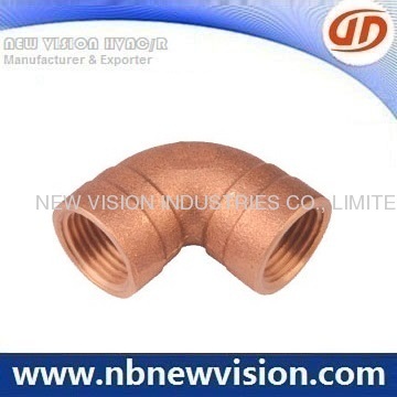 Plumbing Bronze Elbow Fitting 