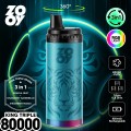 Zooy king 80k พัฟปากกา vape 3in1