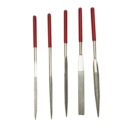 Round Electroplated Diamond Files for Hand Polishing