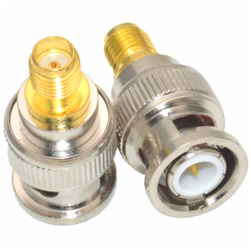 Adaptateur de connecteur féminin SMA BNC Plug à or de haute qualité