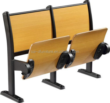College Lecture Hall Desk and Folding Seat Set