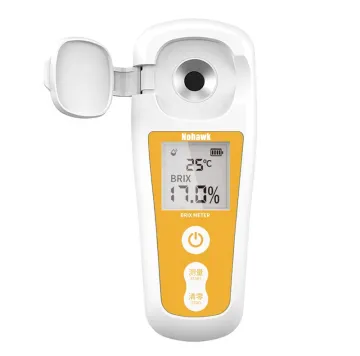 Automatic Portable Digital Saccharimeter/Brix Meter for Sugar, Wine, and Fruit Refractive Analysis