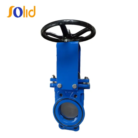 High Quality DN50-DN1600 slurry knife gate valve