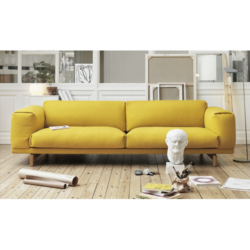 Trzy siedziska sofa do salonu