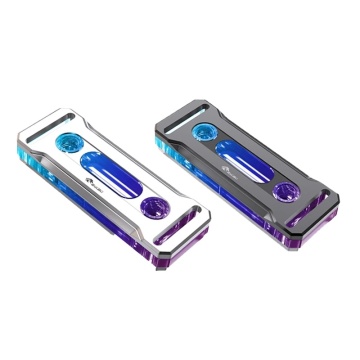 Bysski Copper Memory Water Block RGB, 5V/12V Sync, för 2/4 kanaler RAM-kylare vätskekylningsradiator B-RAM-X-V4