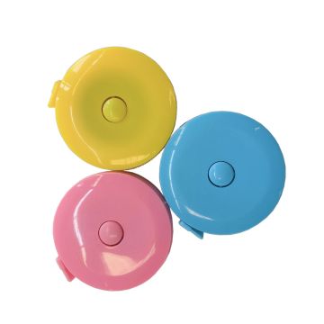 Custom Logo Portable Retractable Ruler 150cm Soft Body Measure Tape