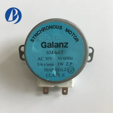 Custom Replacement Synchronous Motor for GALANZ SM-16T Microwave Oven, 30V AC, 3W