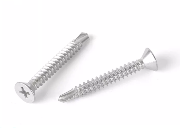 Carbon Steel Countersunk Flat Head Cross Recessed Screws