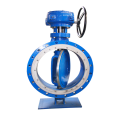 direct titanium gear driven ventilation butterfly valve