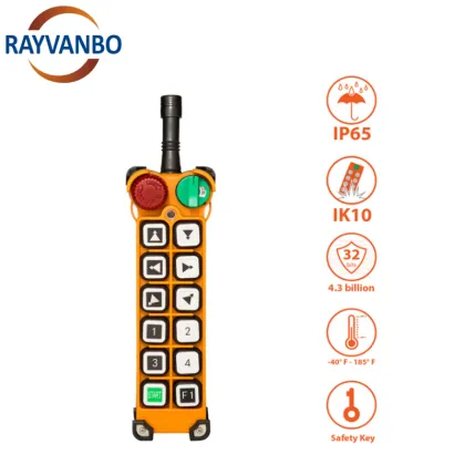 Industrial Crane Remote Control: F24-60 Radio Remote Control System