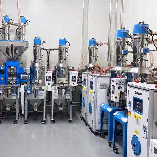 PID Double Cooling Struktur Dehumidifying Dryer Machines